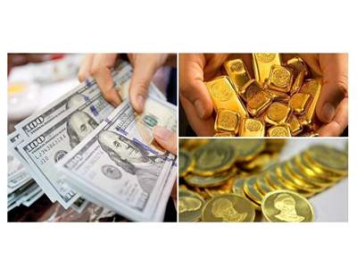 قیمت طلا، سکه و دلار امروز دوشنبه ۱۳ آذر ۱۴۰۲| دلار عقب نشست؛ طلا اوج گرفت 