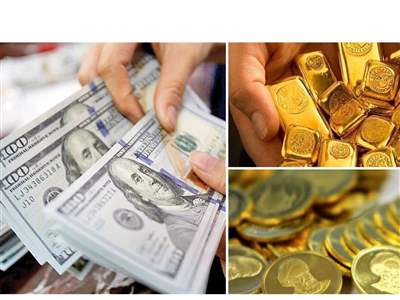 نرخ ارز دلار سکه طلا یورو امروز شنبه ۶ مرداد ۱۴۰۳/ افزایش دسته‌جمعی قیمت‌ها 