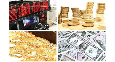  واکنش بازار طلا و بورس به دلار ۱۵ هزار تومانی روحانی/سکه وارد کانال 10 میلیون تومان شد