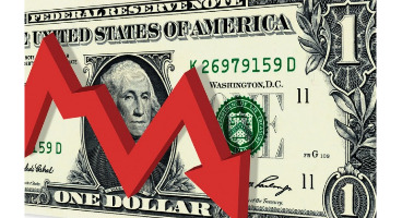 سقوط دلار به کف سه ساله 